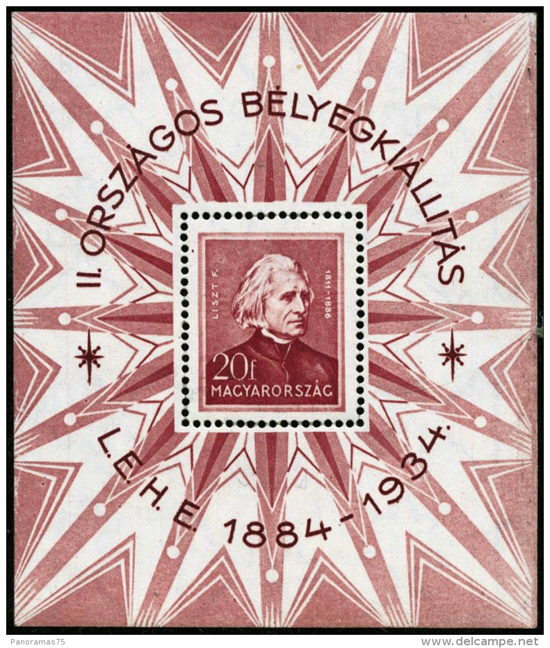 N&deg;1 Le Bloc  Franz Liszt - TB - Other & Unclassified