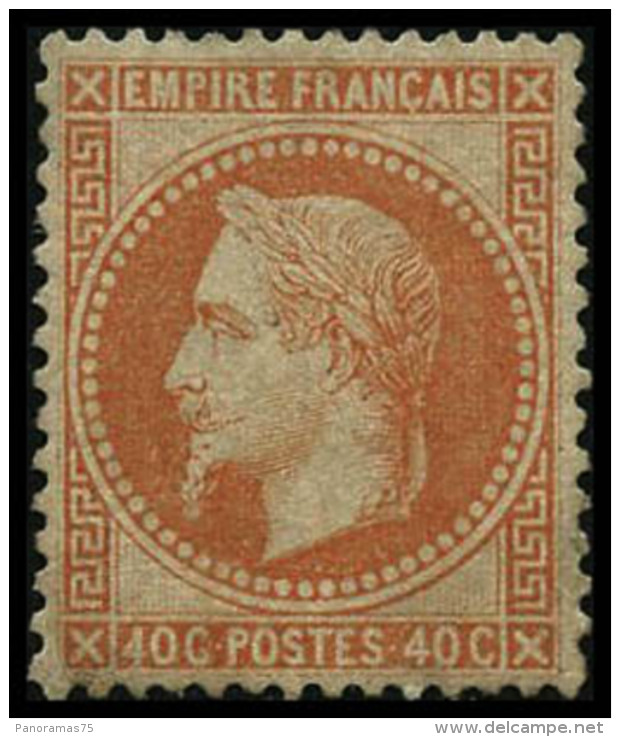 N&deg;31 40c Orange, Luxe  - TB - 1863-1870 Napoleon III With Laurels