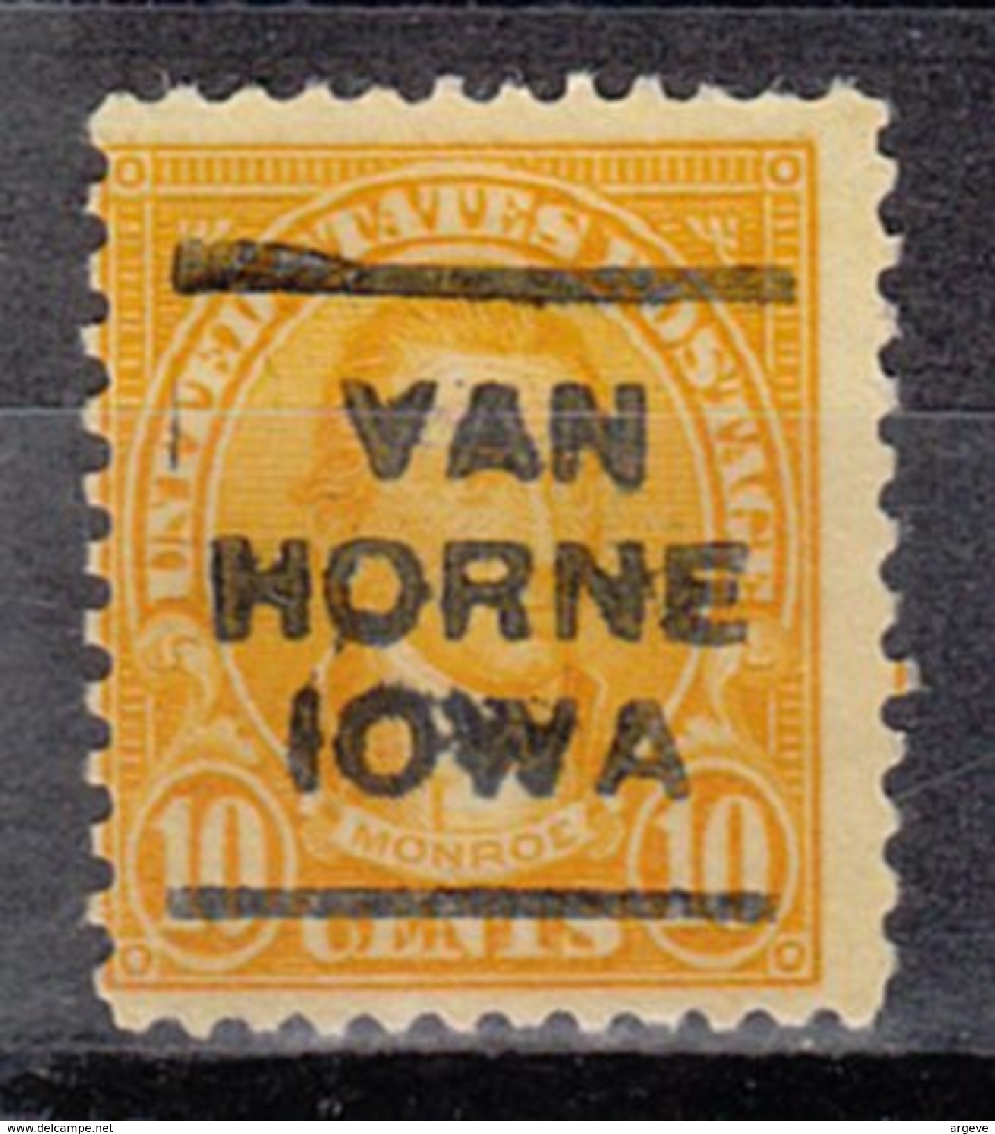 USA Precancel Vorausentwertung Preos Locals Iowa, Van Horne 642-L-1 HS - Voorafgestempeld