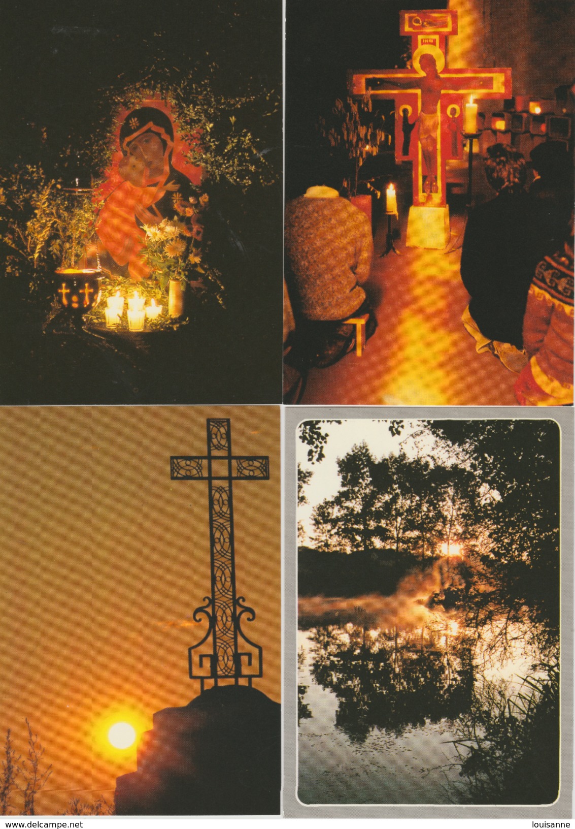 17 / 4 / 312  -  LOT  DE  12  CPM  (grds  Mods )   -  DE  PAYSAGES  DIVERS  -  TAIZÉ  COLLECTION  -tts Scanées - 5 - 99 Postcards