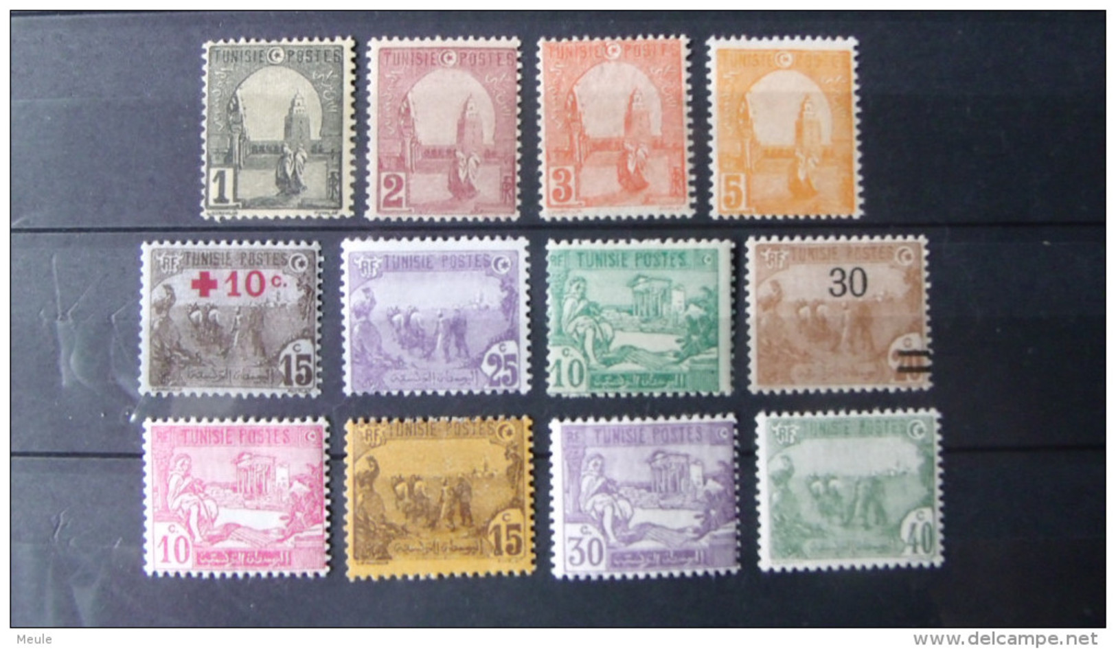 TUNISIE : 12 Valeurs ** - Unused Stamps