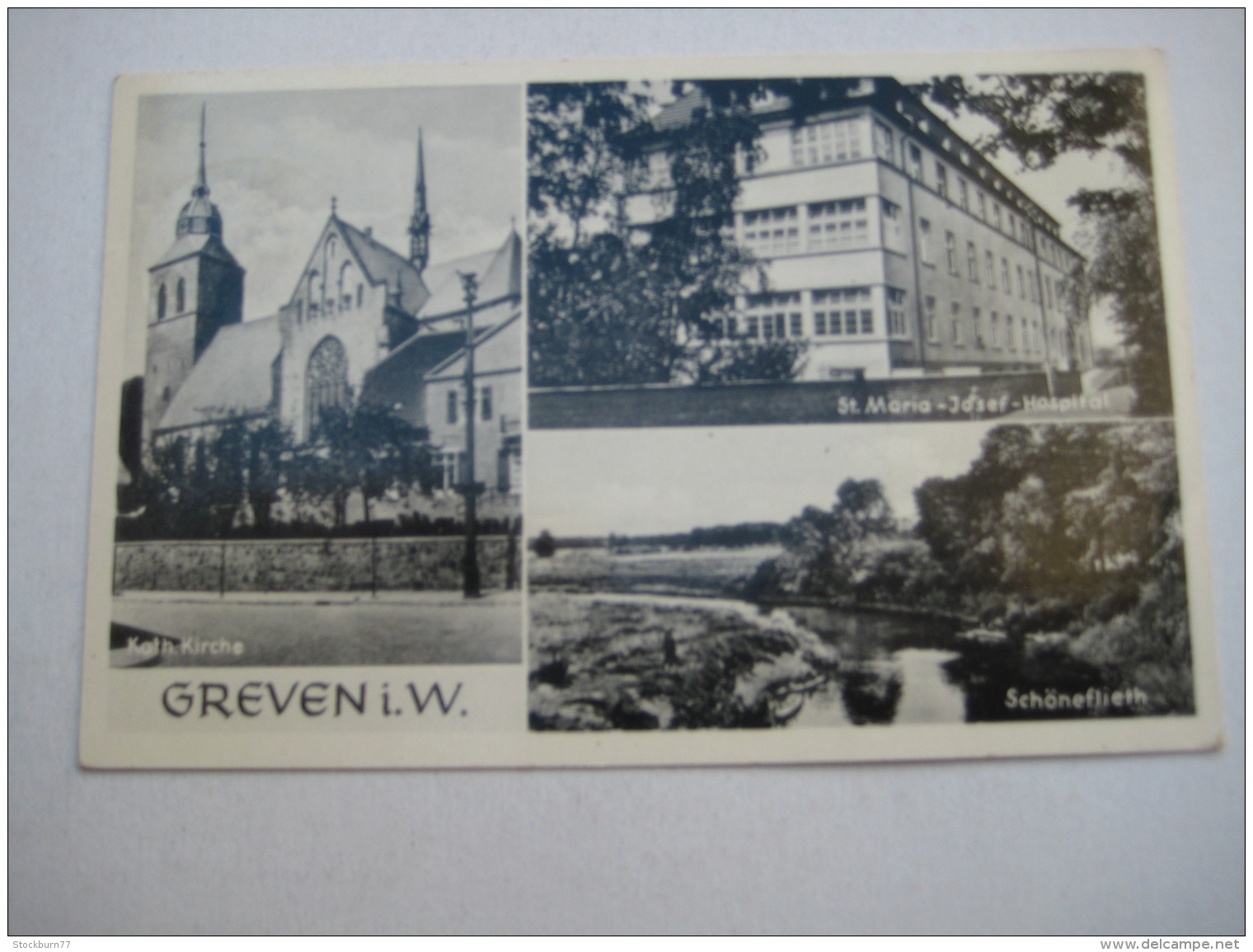 GREVEN , Schöne Karte Um 1954 - Greven