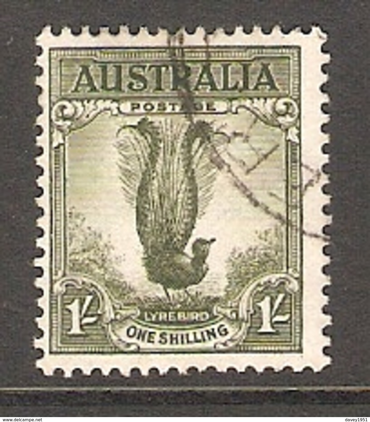 003382 Australia 1956 1/- FU - Used Stamps