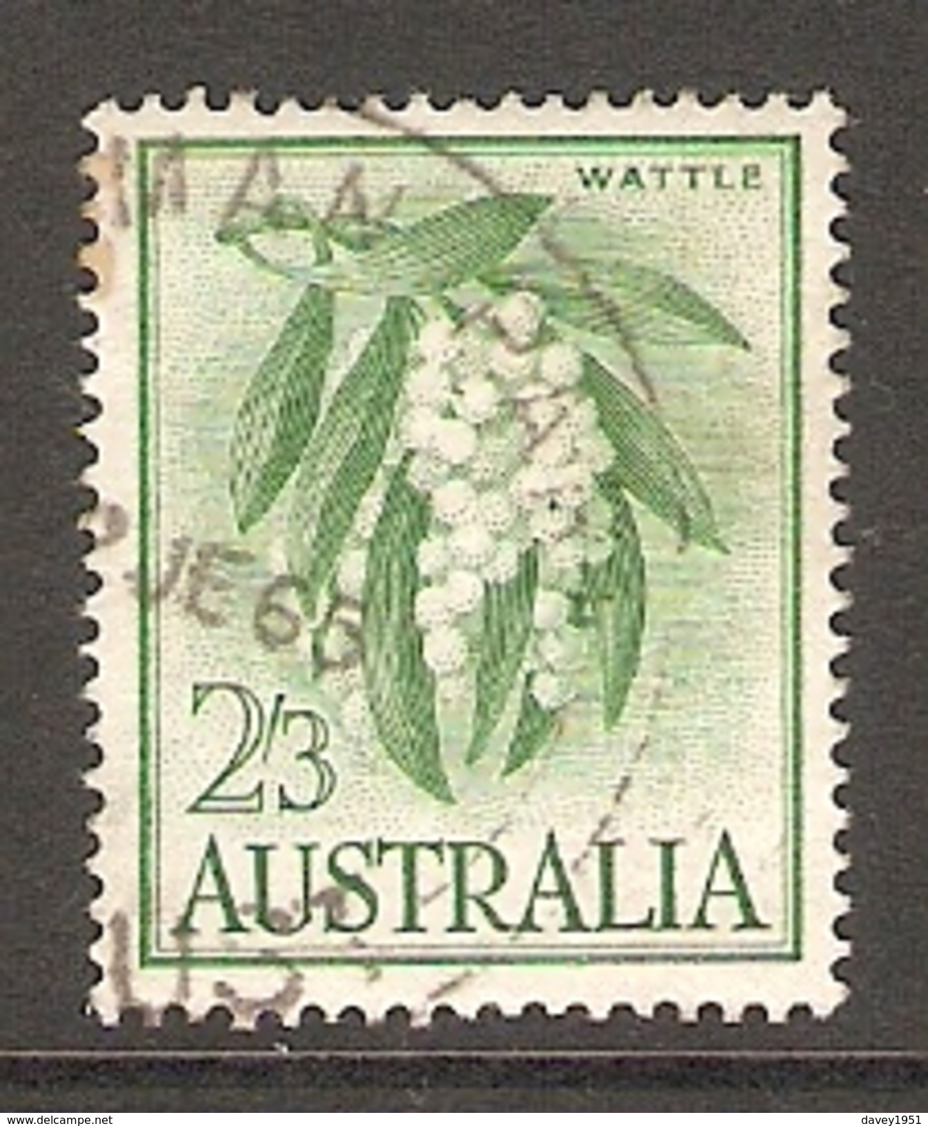 003394 Australia 1964 2/3d FU - Usados