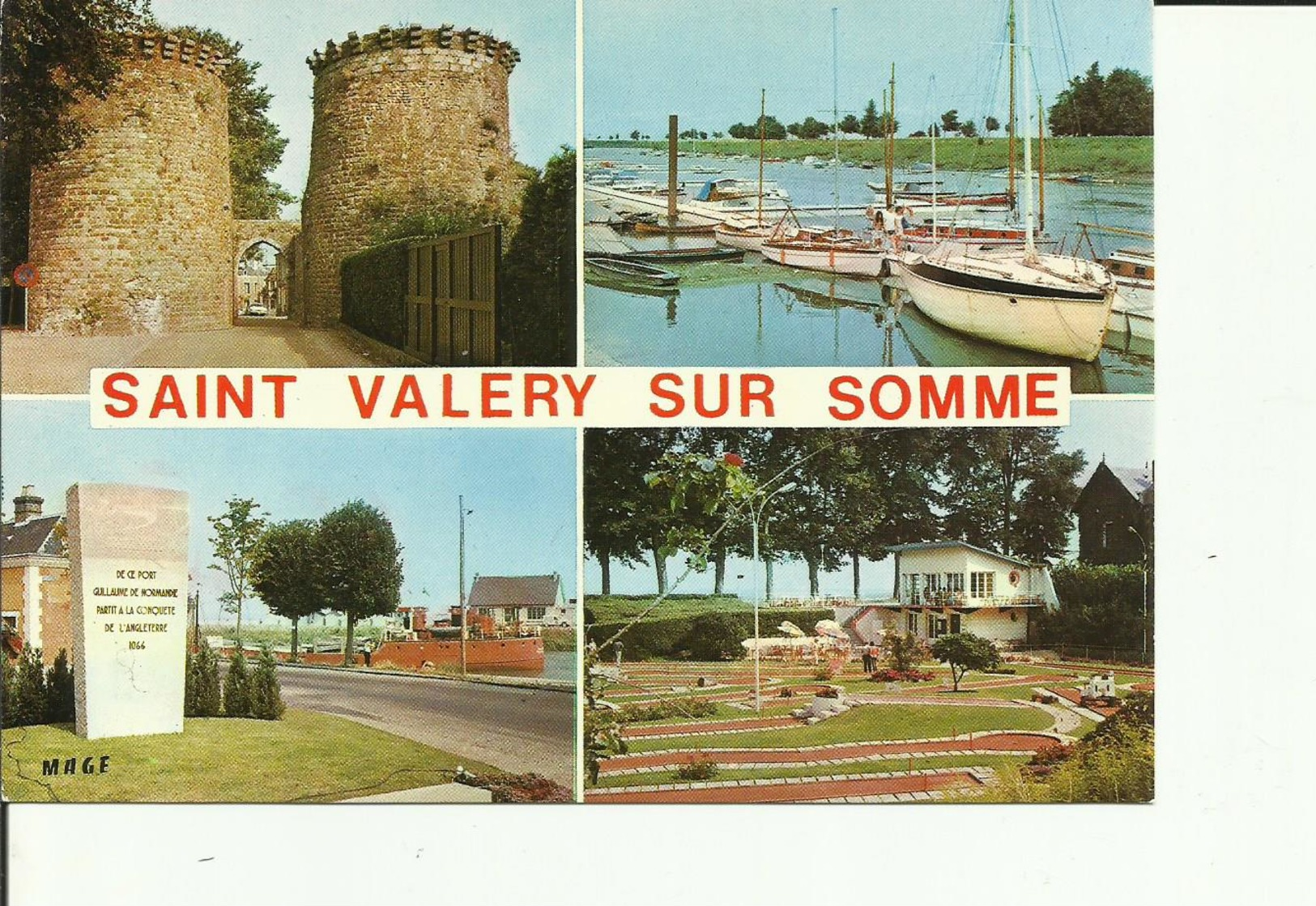 CPM SAINT VALERYSUR SOMME MULTIVUES - Saint Valery Sur Somme