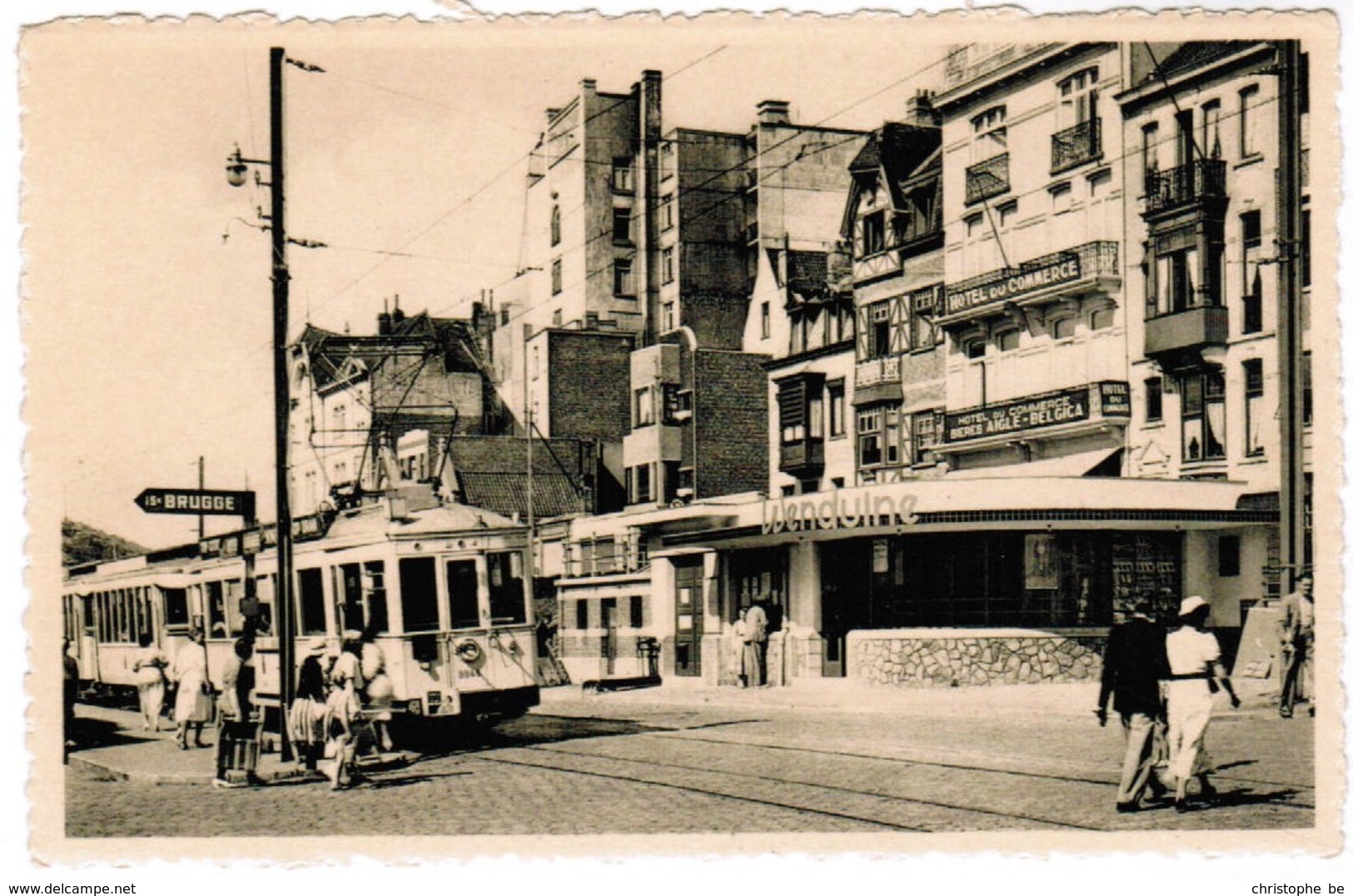 Wenduine, Tramstatie, L'arrêt Des Tramways, Tram  (pk32959) - Wenduine