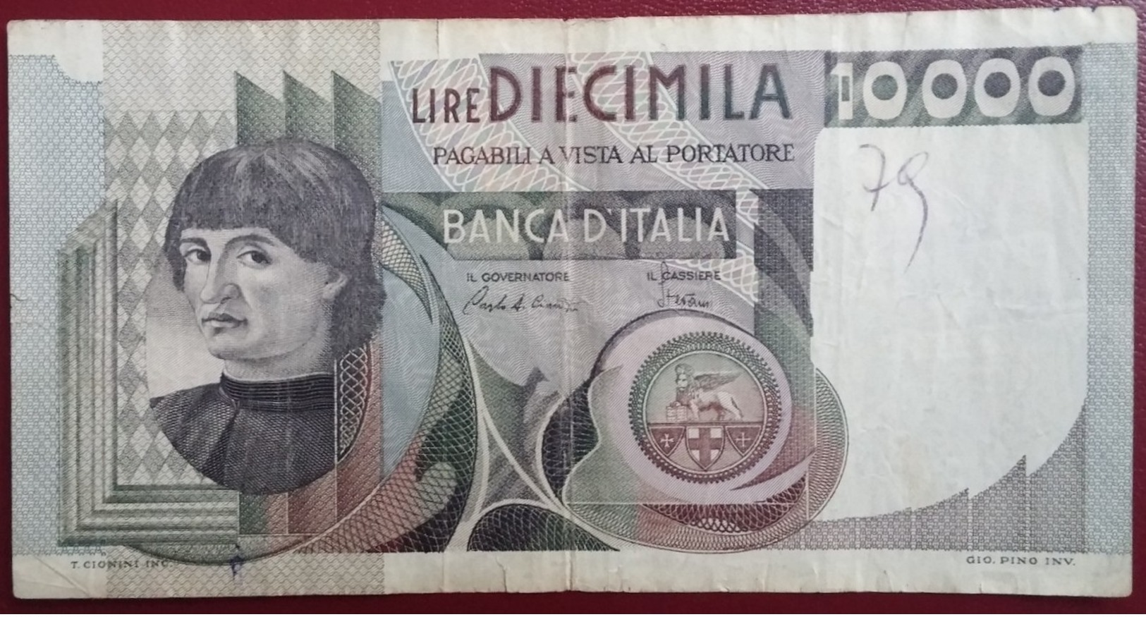 Italy 10.000 Lire 1976 - 10000 Lire