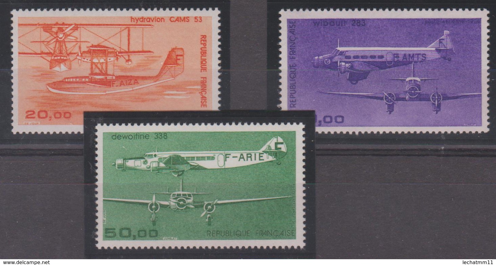 1998 No Y&T 58-60 - Unused Stamps