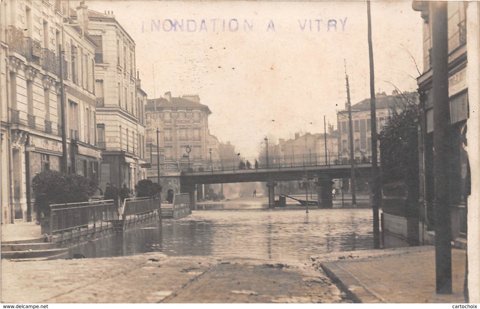 94 - Vitry-Sur-Seine - Carte Photo - Innondation - Vitry Sur Seine