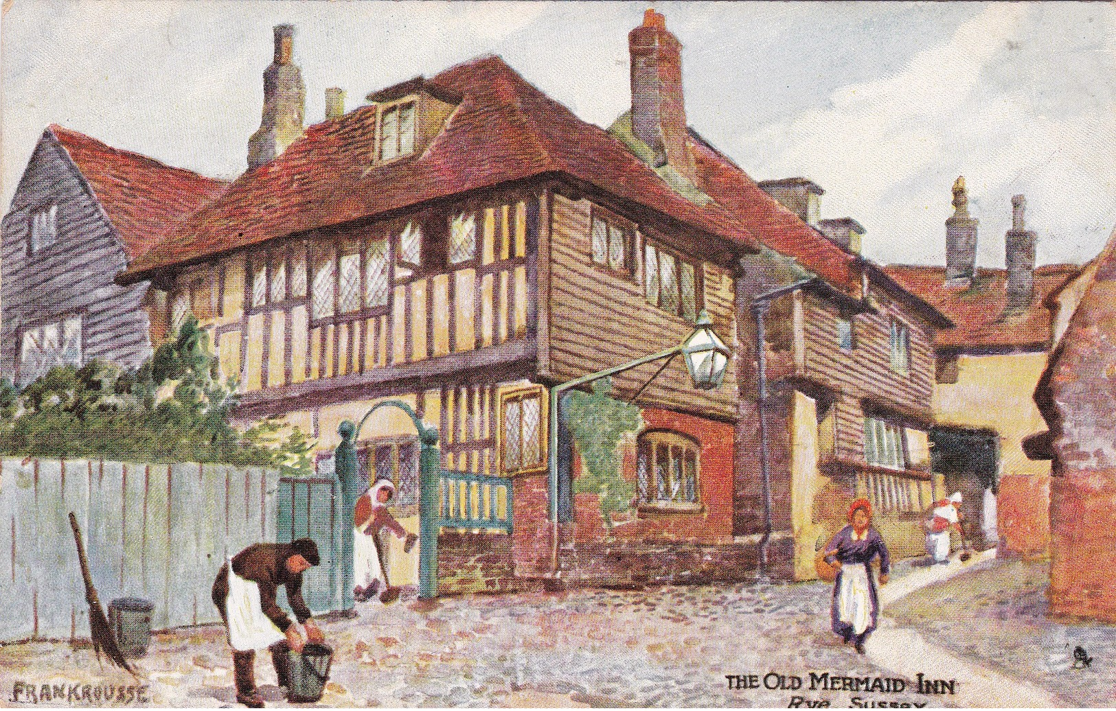 RYE , Sussex , England , 00-10s ; The Old Mermaid Inn , TUCK - Rye