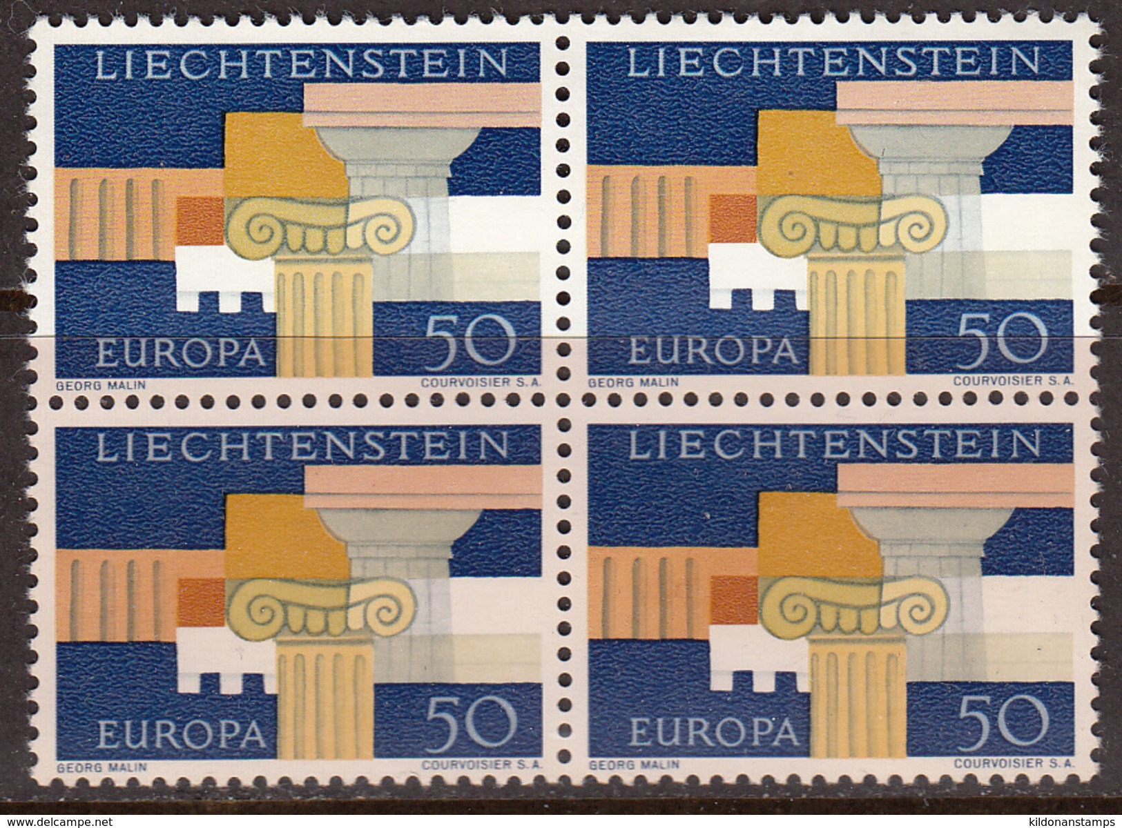 Liechtenstein 1963 Europa, Mint No Hinge, Block, Sc# 399, Mi 431, SG 427 - Neufs