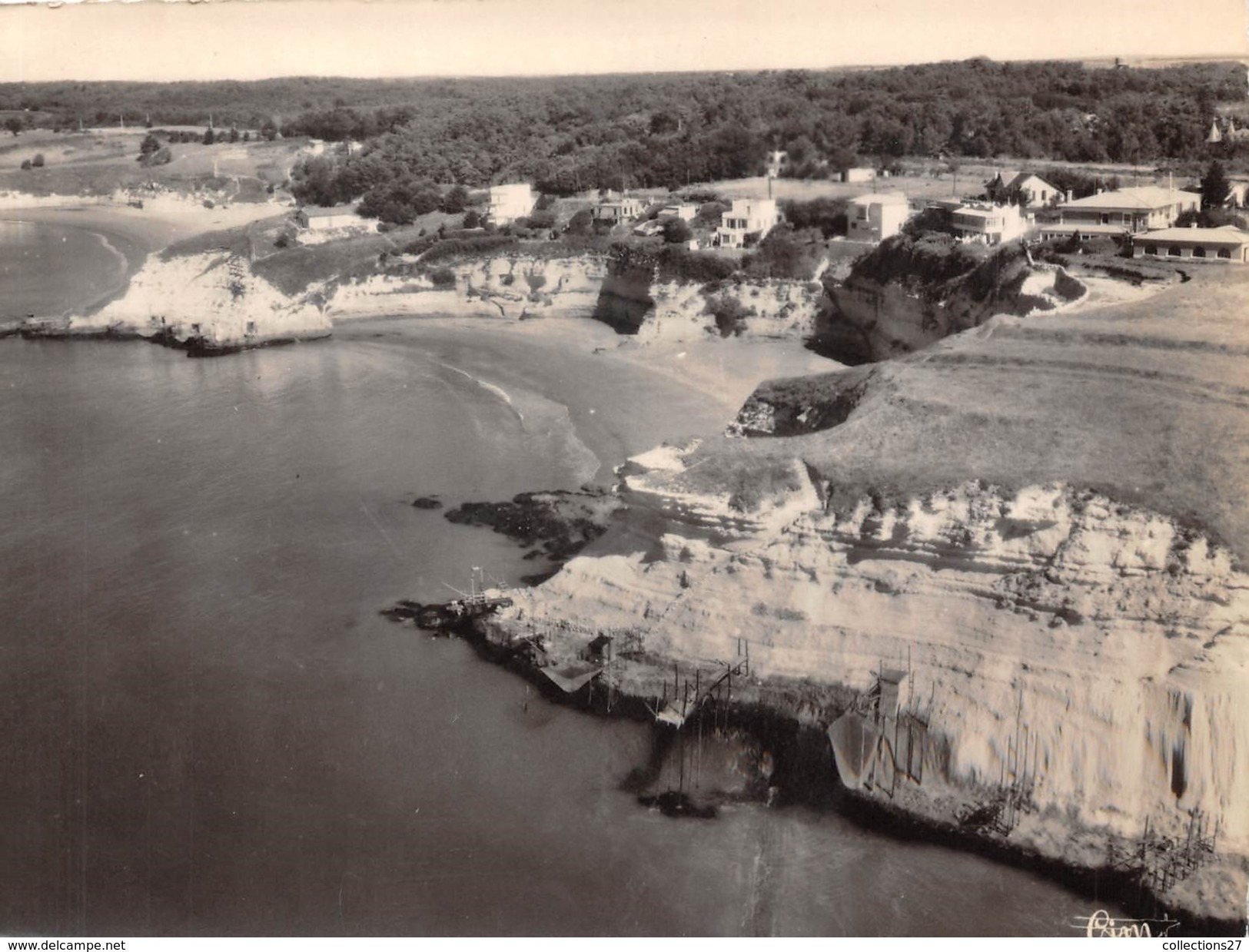 17-MESCHERS- VUE AERIENNE, CONCHE, A CADET - Meschers