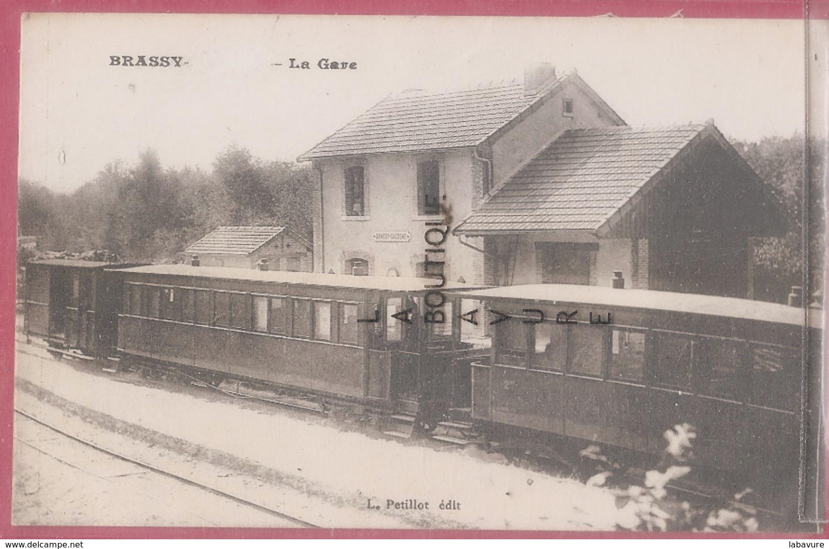 58 - BRASSY--La Gare---Beau Plan-- - Other & Unclassified