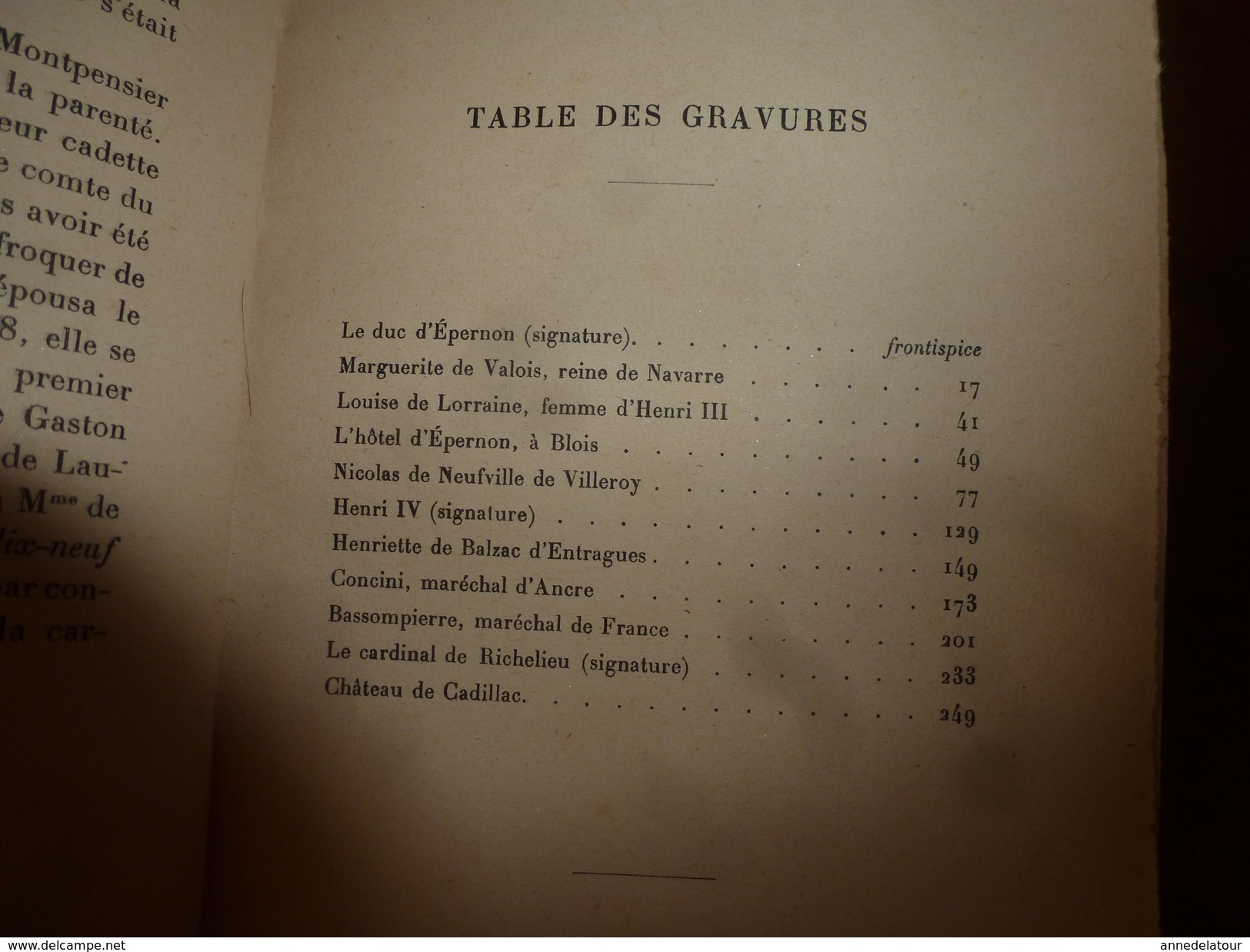 1925 L'INTRIGUE DANS L'AMOUR -Le duc d'Epernon, illustré de 11 dessins gravés par Charles Clément