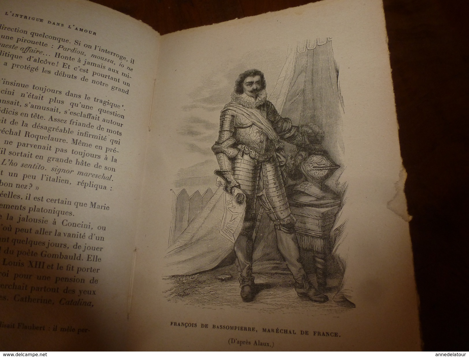 1925 L'INTRIGUE DANS L'AMOUR -Le duc d'Epernon, illustré de 11 dessins gravés par Charles Clément