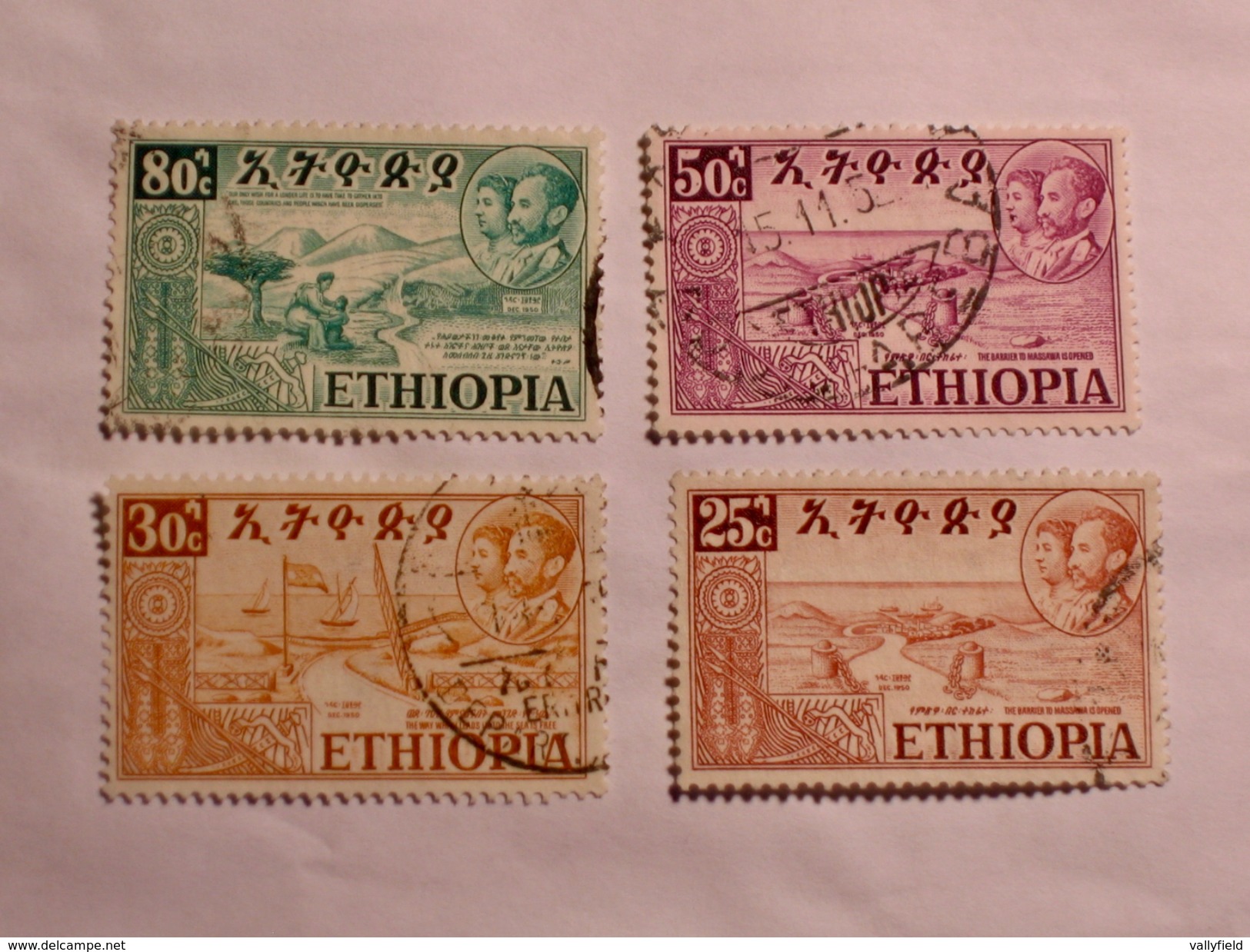 ETHIOPIE  1952  LOT# 5 - Ethiopie