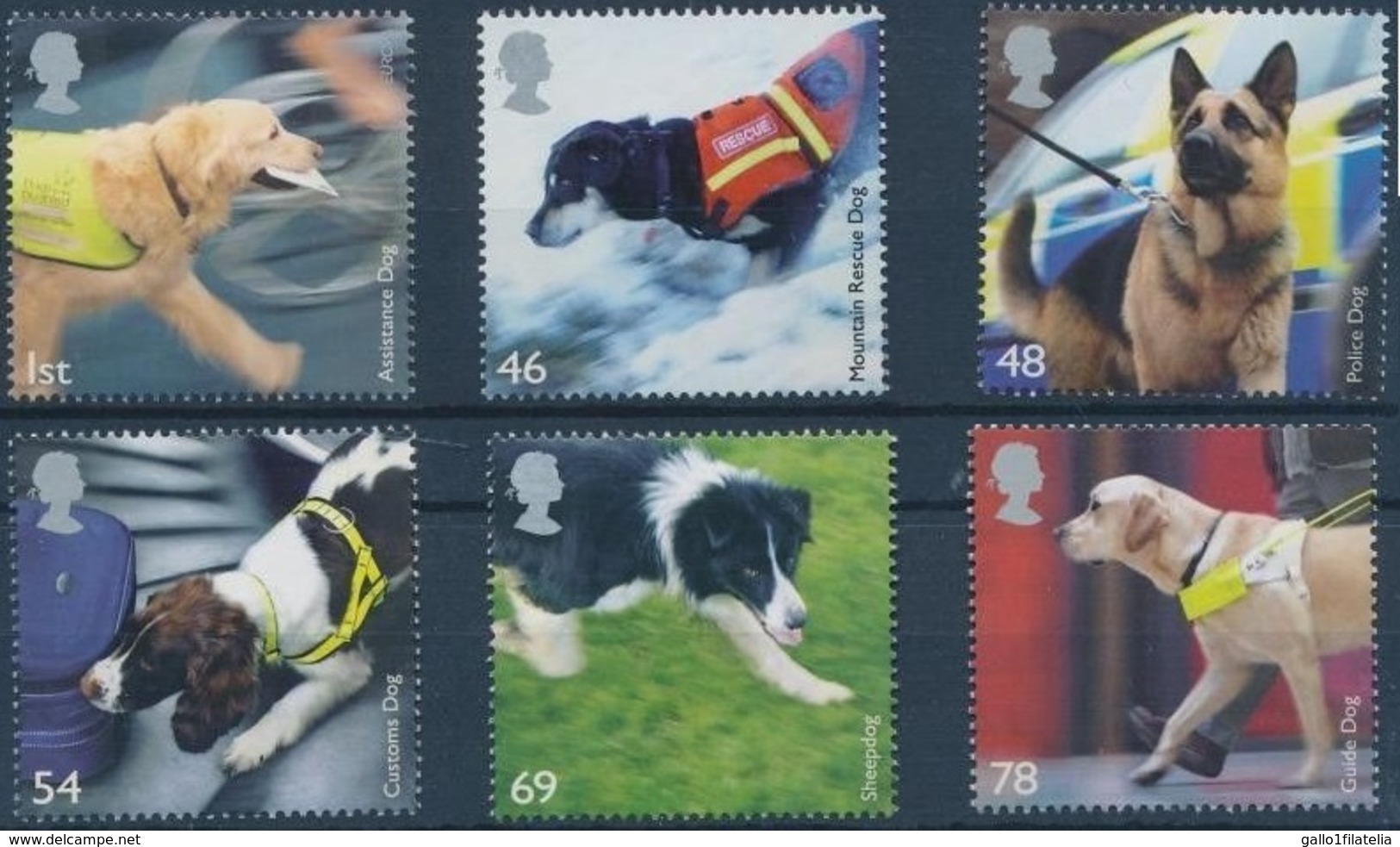 2008 - GRAN BRETAGNA / GREAT BRITAIN - CANI AL LAVORO / WORKING DOGS - EUROPA CEPT. MNH - Unused Stamps