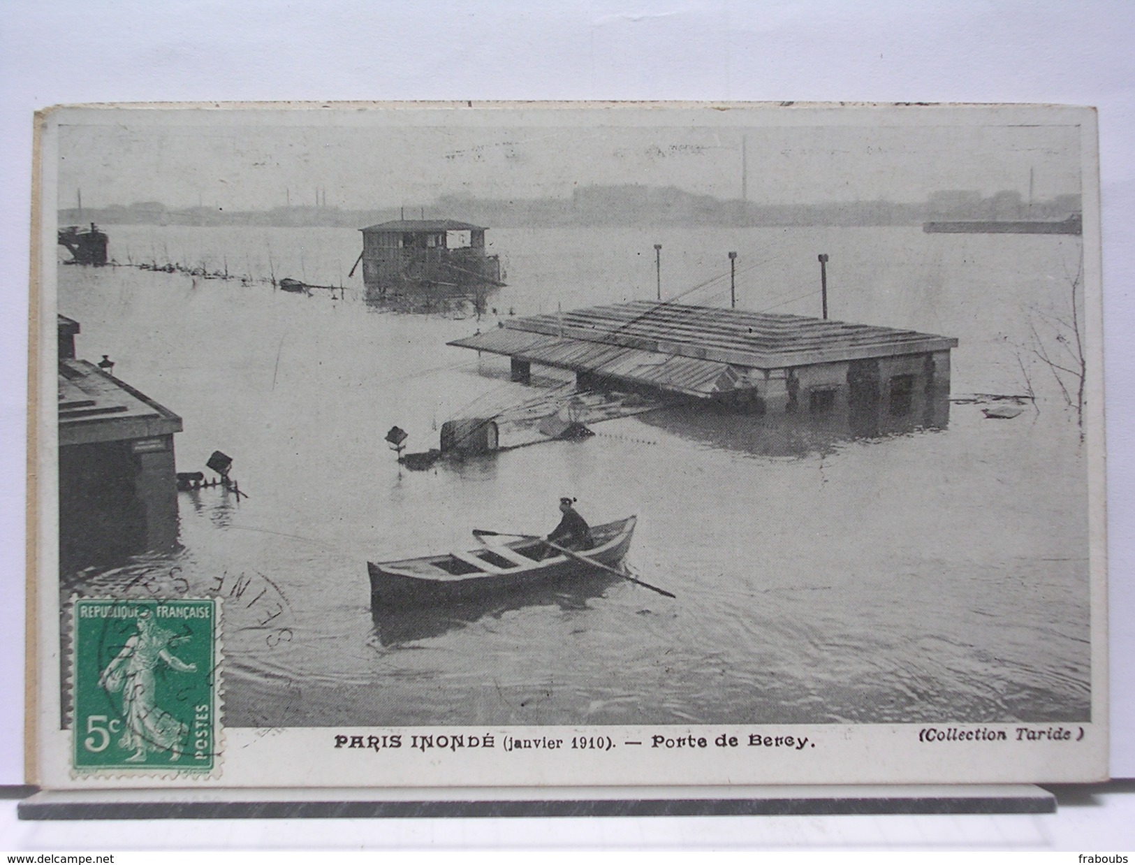 PARIS - CRUE INONDATION DE 1910 - LOT DE 7 CPA