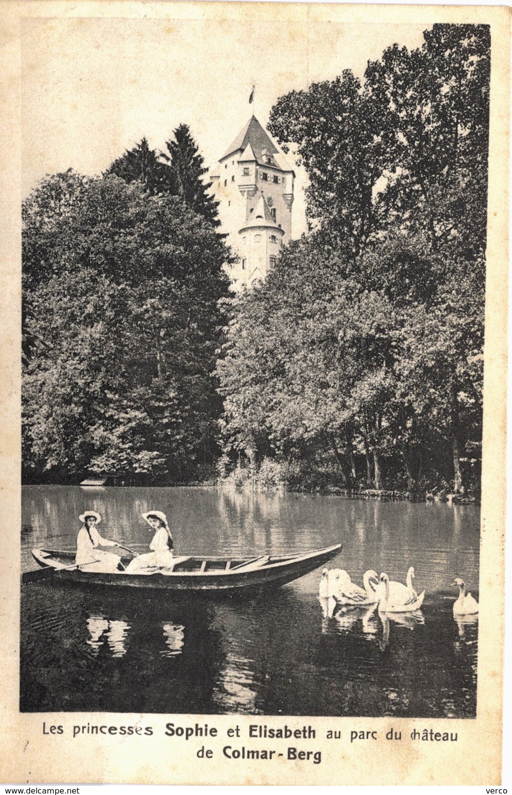 Carte Postale Ancienne De COLMAR - BERG - Colmar – Berg