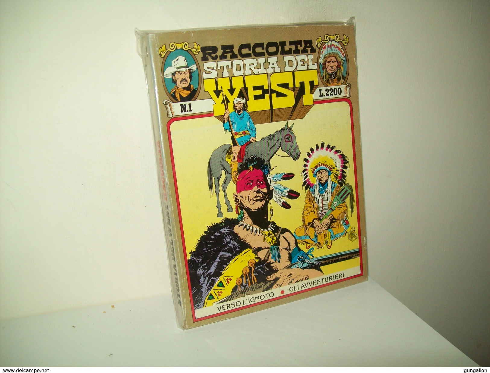 Storia Del West "Raccolta"(Daim Press 1988)) N. 1 - Bonelli