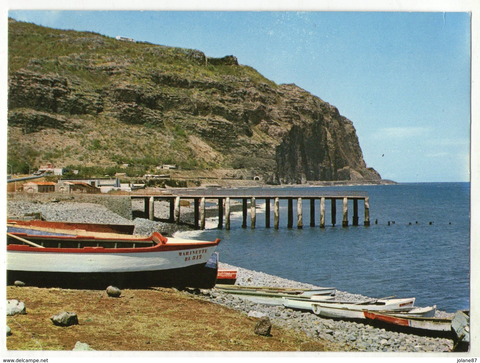 CPSM      LA REUNION     VUE SUR LE CAMP BERNARD - Saint Paul