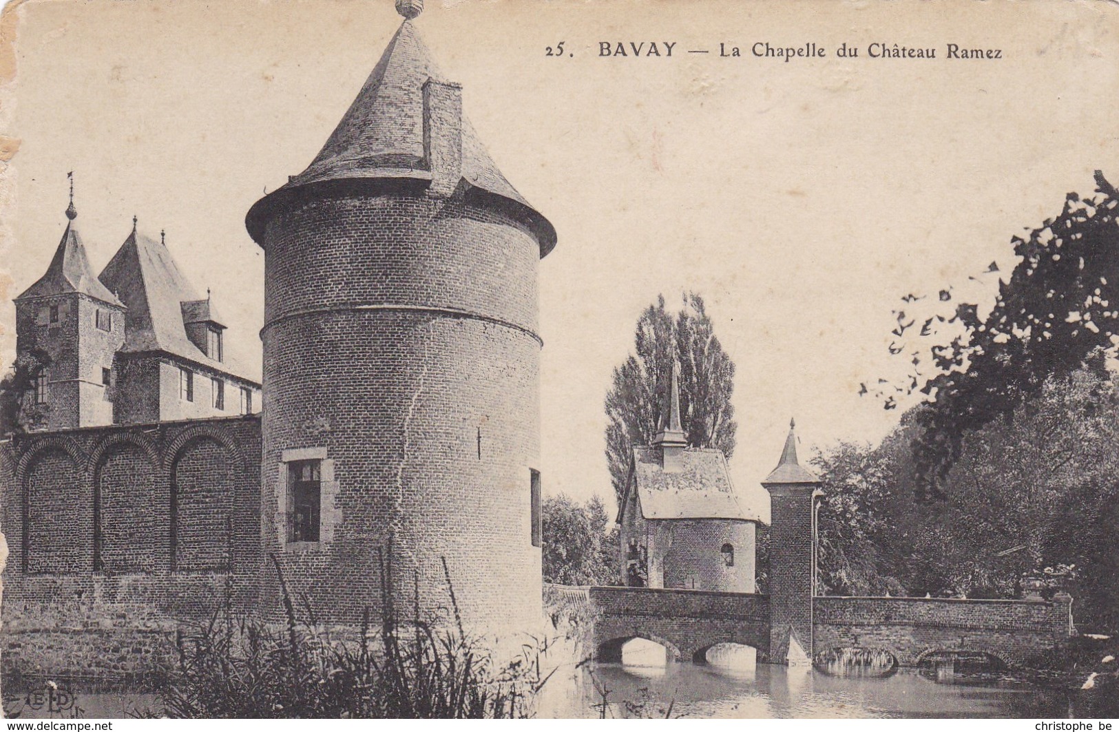 CPA Bavay, La Chapelle Du Château Ramez (pk34333) - Bavay