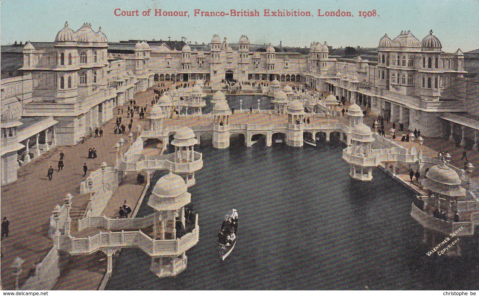 London, Court Of Honour, Franco British Exhibition 1908 (pk34410) - Other & Unclassified