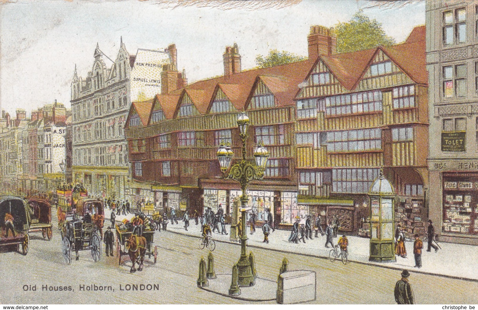 London, Old Houses Holborn (pk34412) - Other & Unclassified