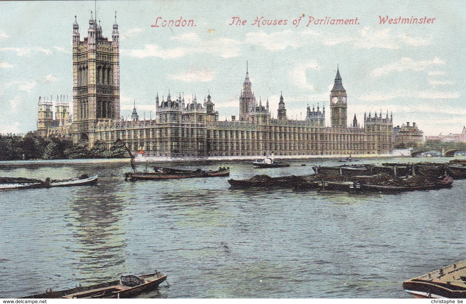 London, The Houses Of Parliament (pk34417) - Other & Unclassified