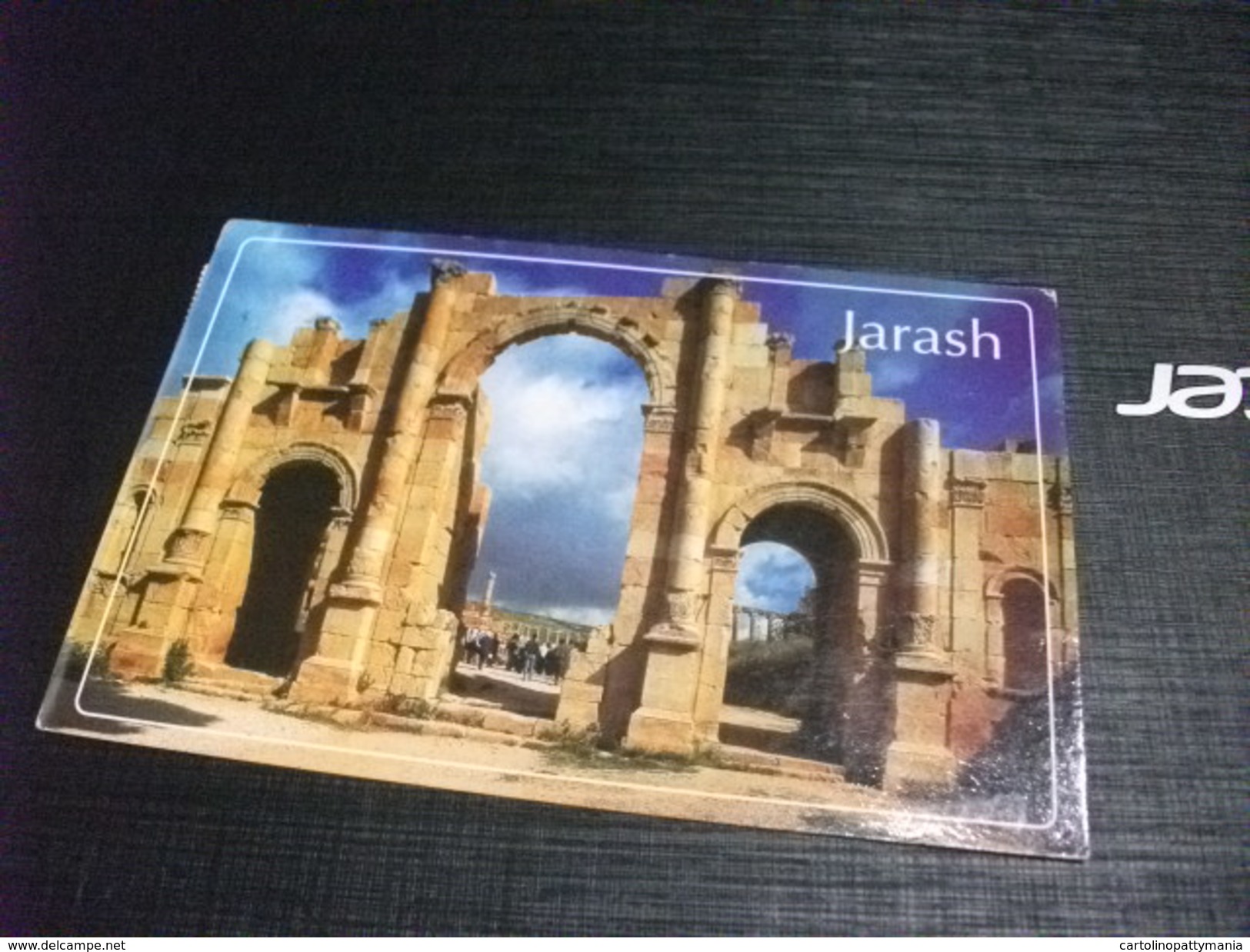 STORIA POSTALE FRANCOBOLLO COMMEMORATIVO  GIORDANIA JORDAN JARASH - Jordanie