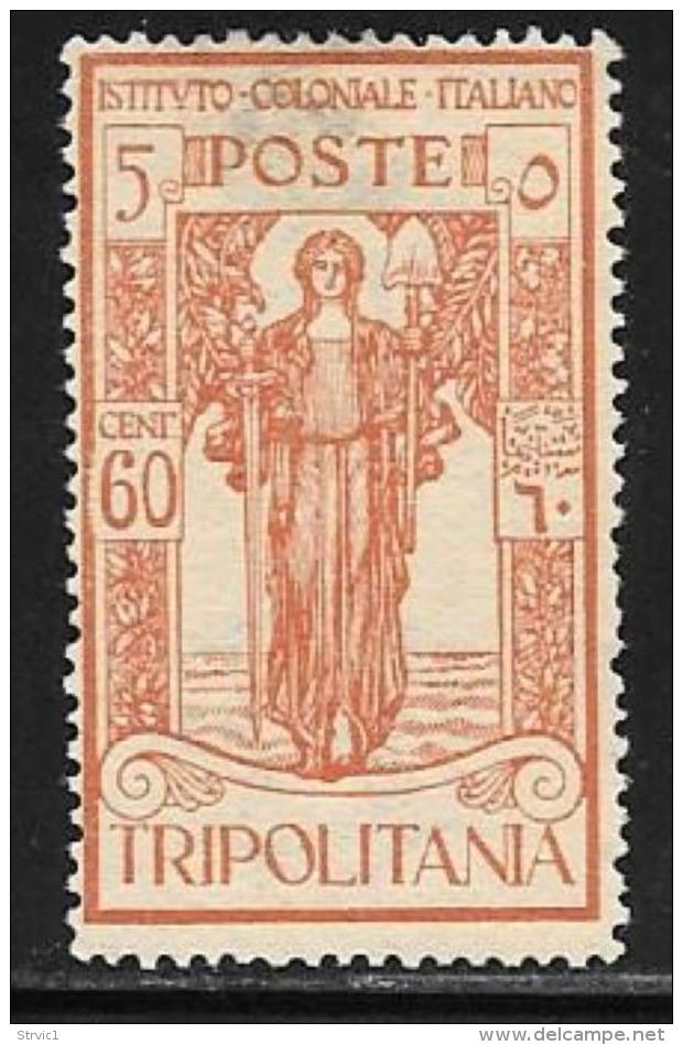 Tripolitania, Scott # B11 Unused No Gum  Peace, 1926 - Tripolitania