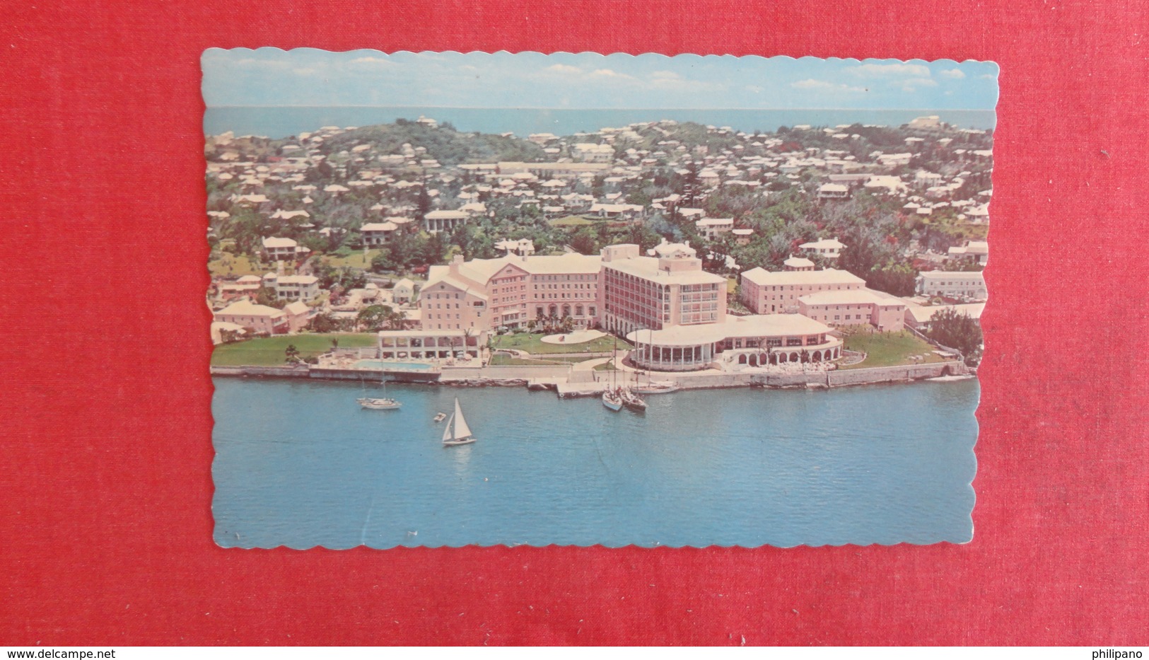 New Princess Hotel   Bermuda Has Stamp & Cancel-------- Ref 2556 - Bermudes