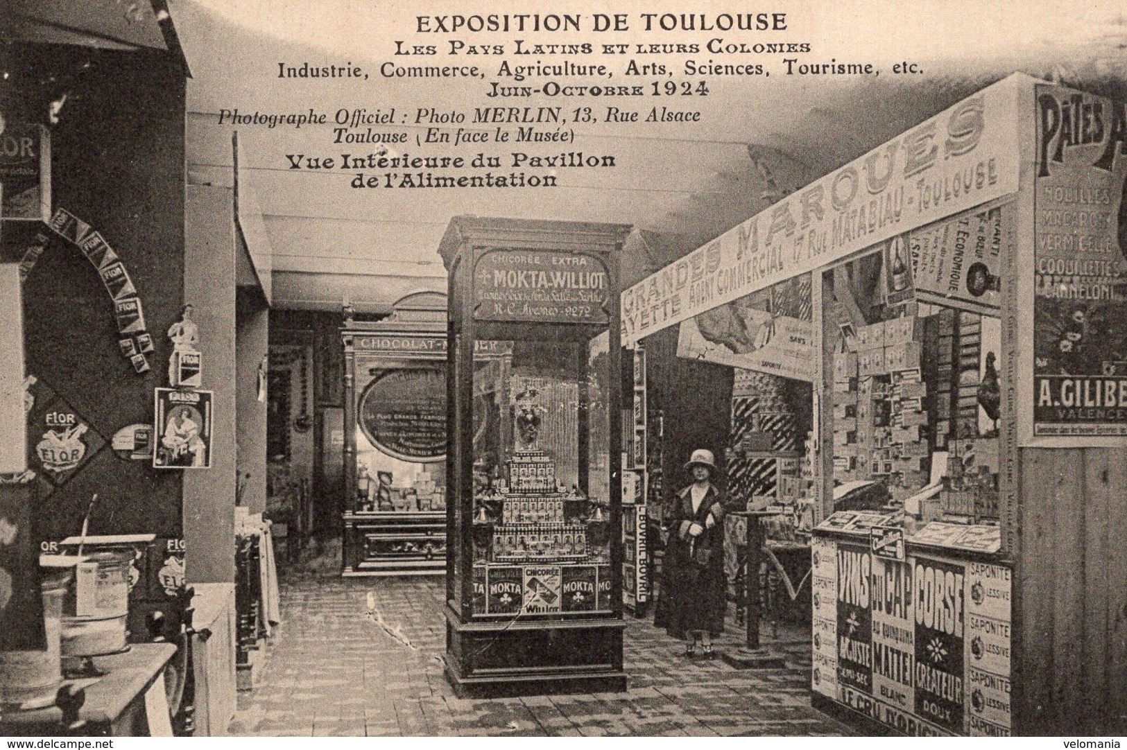 V7938 Cpa 31 Exposition De Toulouse 1924 -  Vue Intérieure Du Pavillon De L'Alimentation - Toulouse