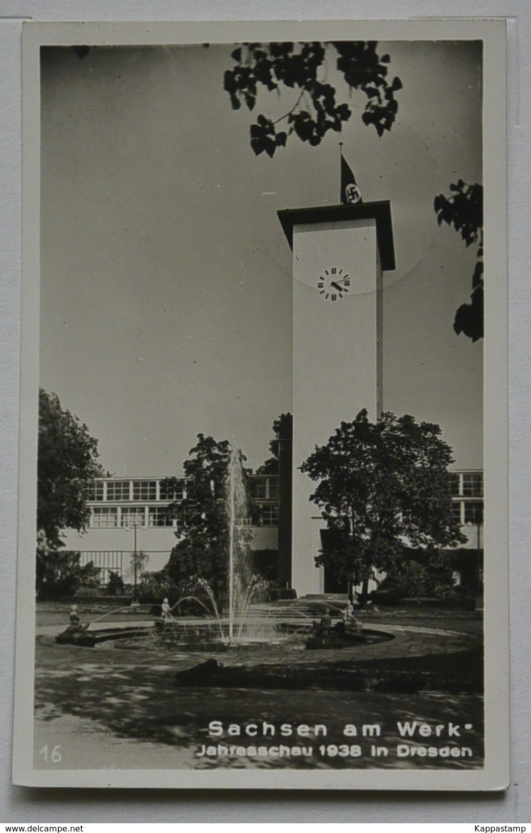 Alte AK  Sachsen Am Werk Jahreschau 1938 In Dresden Siehe Scan - Dresden