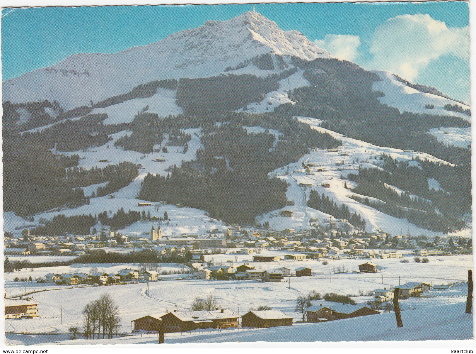 Internationales Wintersportzentrum St. Johann In Tirol Mit Kitzbüheler Horn, 2000 M -  Österreich/Austria - St. Johann In Tirol