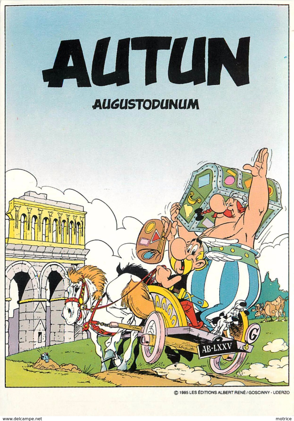 Autun- Astérix Et Obélix,Augustodunum. - Cómics