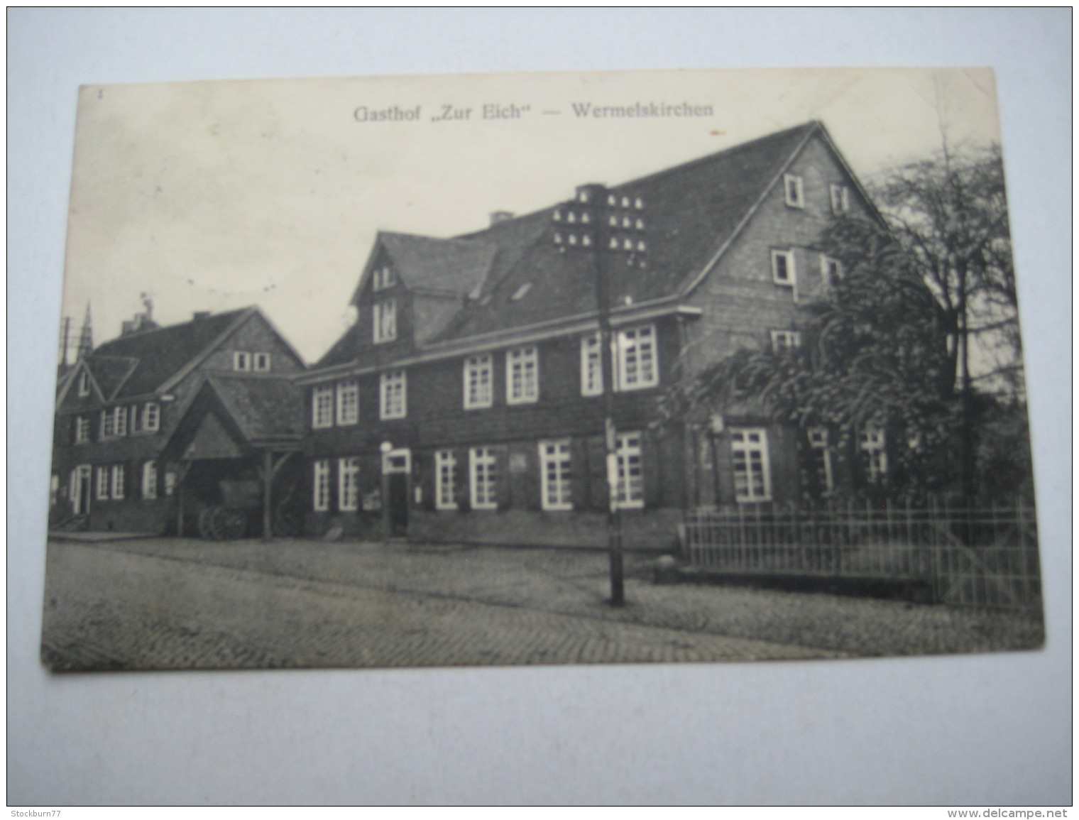 WERMELSKIRCHEN , Gasthof     , Schöne Karte Um 1911 - Wermelskirchen