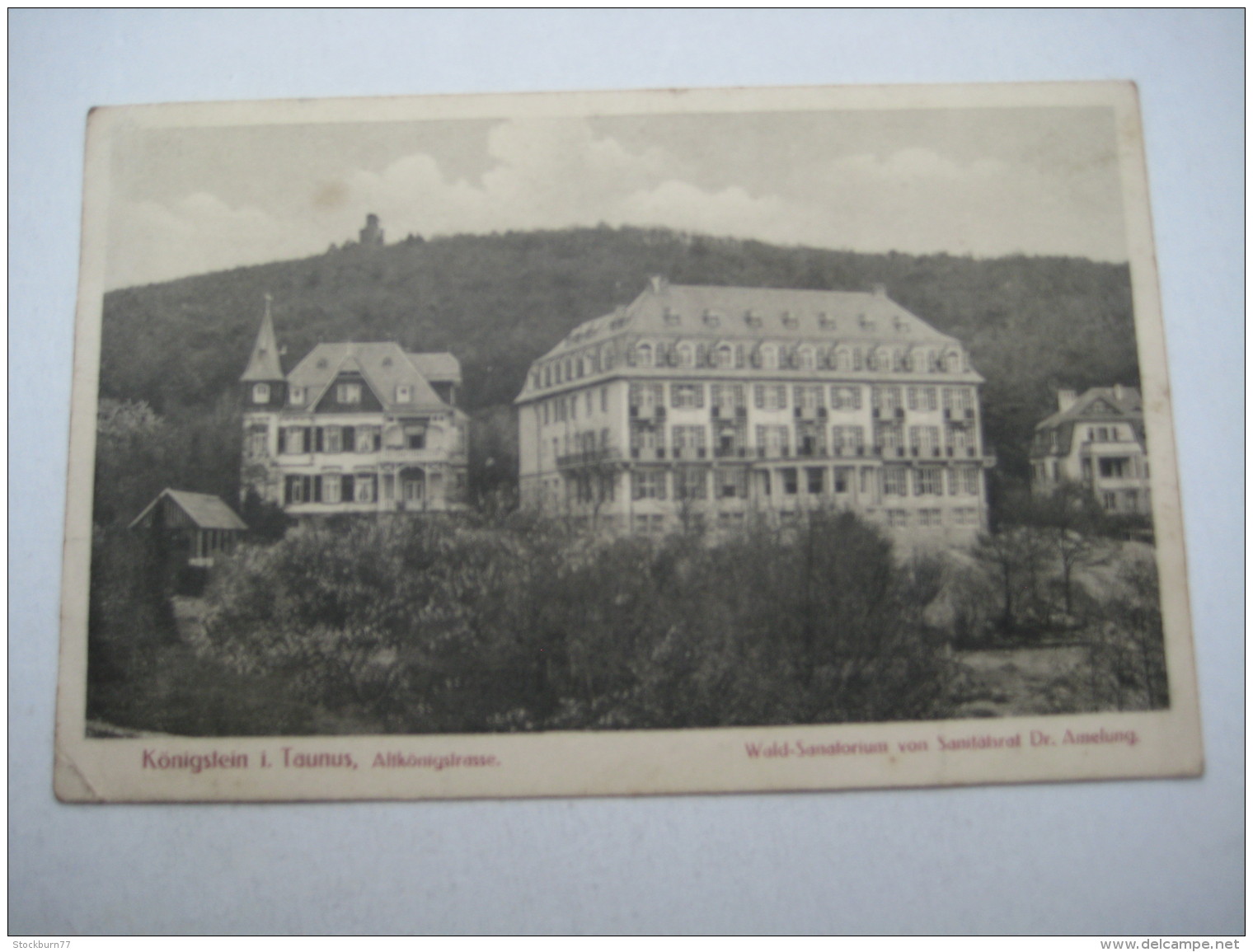 KÖNIGSTEIN    , Schöne Karte Um 1915 - Koenigstein