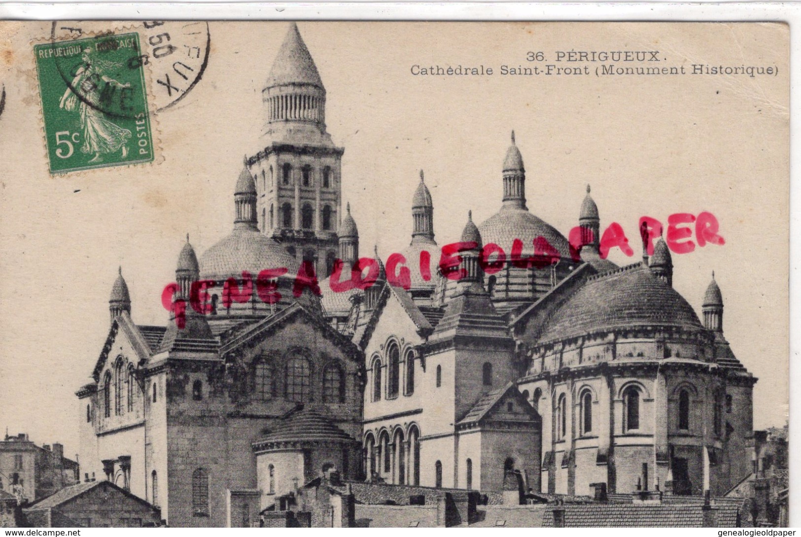 24 - PERIGUEUX - CATHEDRALE SAINT FRONT - 1916 - Périgueux