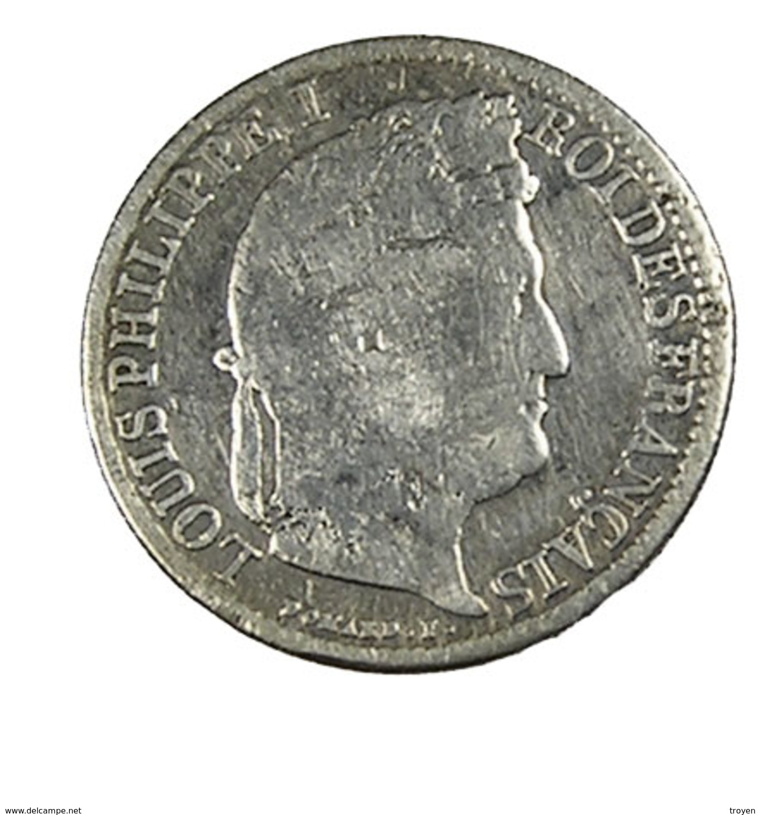 1/4 France - France - Louis Philippe I - 1840 B - Rouen - Argent 2,31 Gr. - TB - - 1/4 Franc