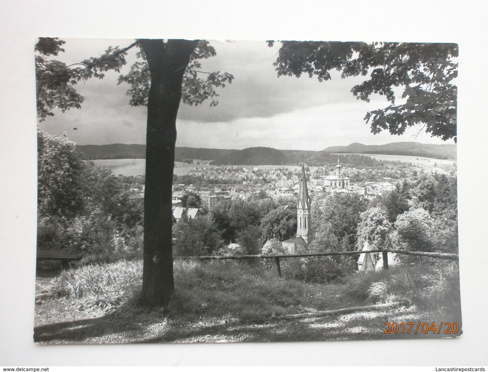 Postcard Tutnov Czech Republic Real Photo RPPC Postally Used 1971 My Ref B21121 - Tschechische Republik