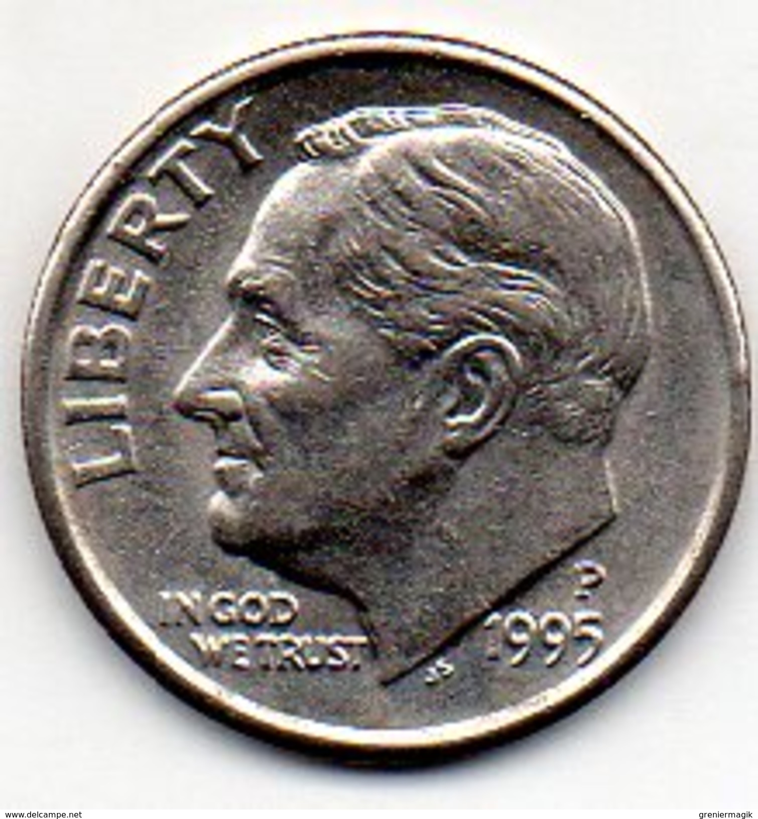 U.S.A. - One Dime 1995 P - Roosevelt - 1946-...: Roosevelt