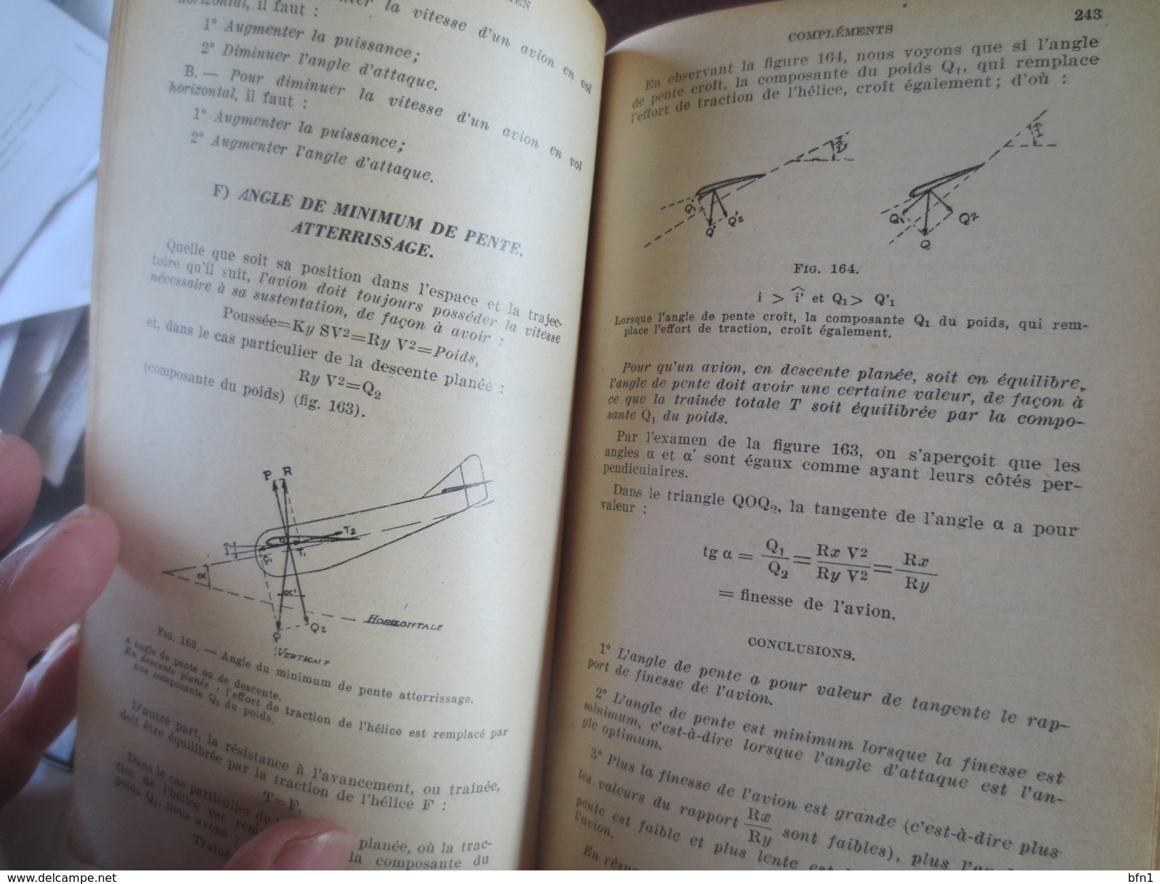 MANUEL DU BREVETE MECANISIEN- THEORIE DE L'AVION - 1941- GEORGES RAMAT - VOIR PHOTOS