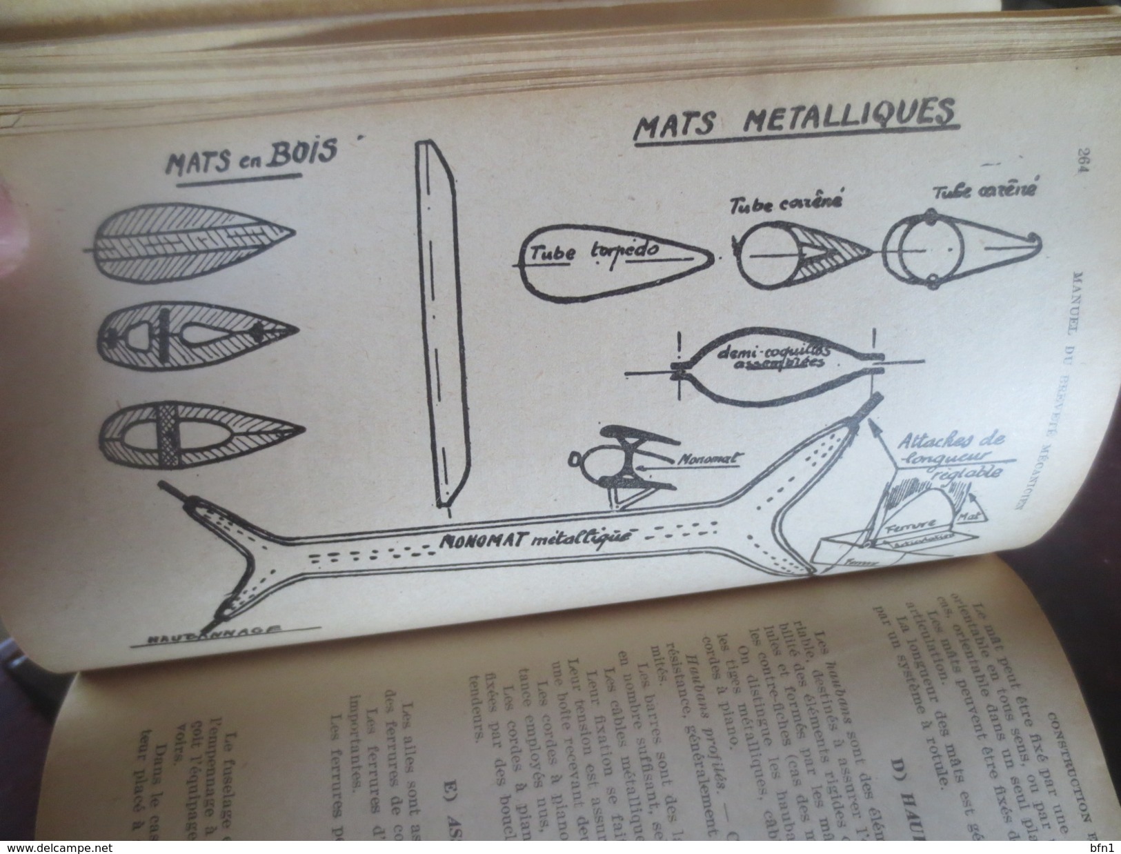 MANUEL DU BREVETE MECANISIEN- THEORIE DE L'AVION - 1941- GEORGES RAMAT - VOIR PHOTOS