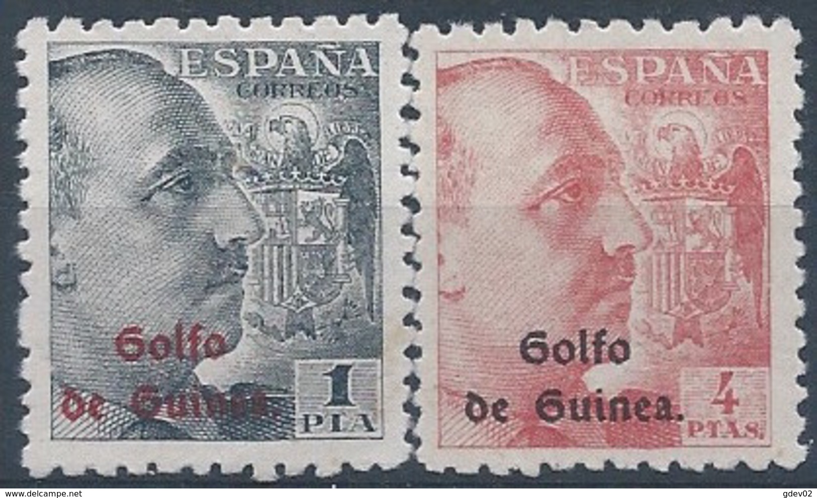 GUI269SGV-L4193TMIL.Guinee.GUINEA  ESPAÑOLA ,FRANCO.1942.(Ed 269/70**)sin Charnela. MAGNIFICO - Militares