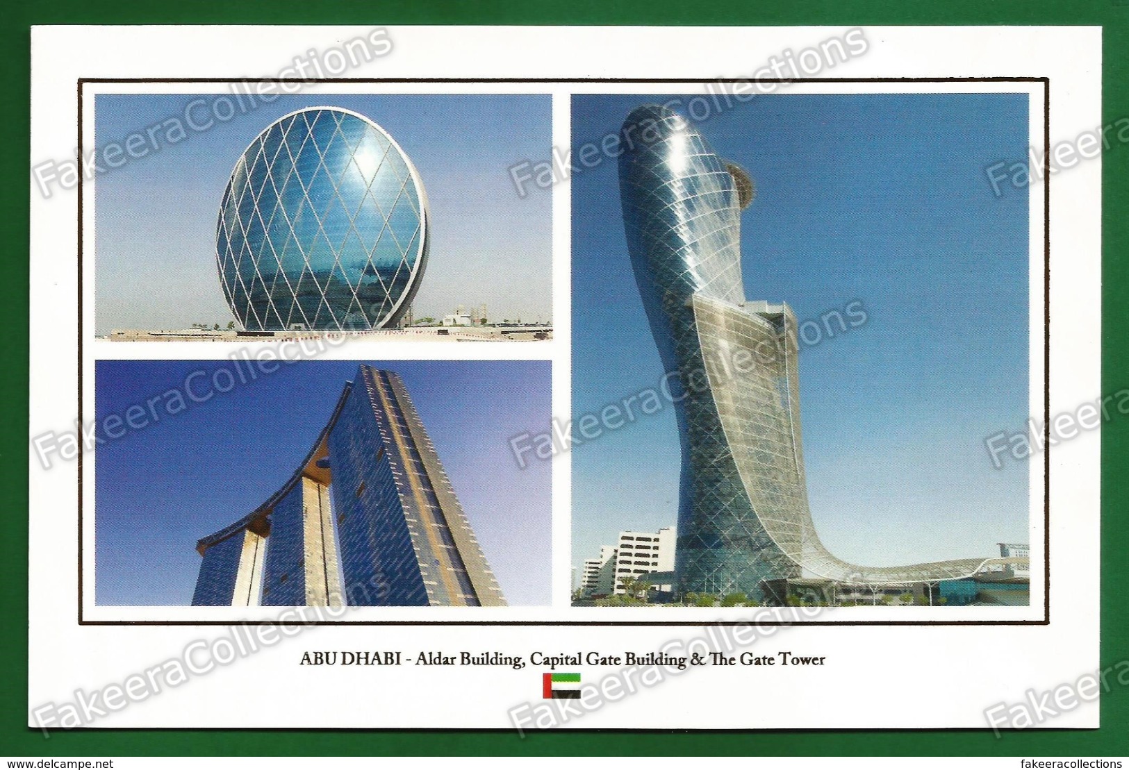 UNITED ARAB EMIRATES / UAE - ABU DHABI Buildings - Postcard # 39 - Unused As Scan - United Arab Emirates
