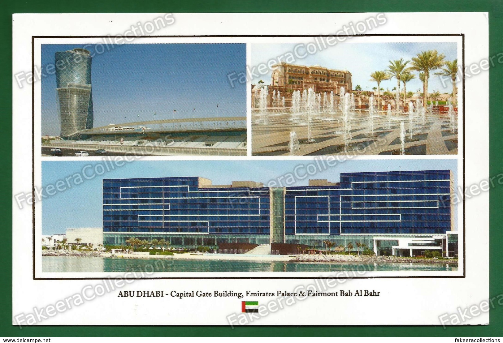 UNITED ARAB EMIRATES / UAE - ABU DHABI Buildings & Palace - Postcard # 41 - Unused As Scan - Emirats Arabes Unis