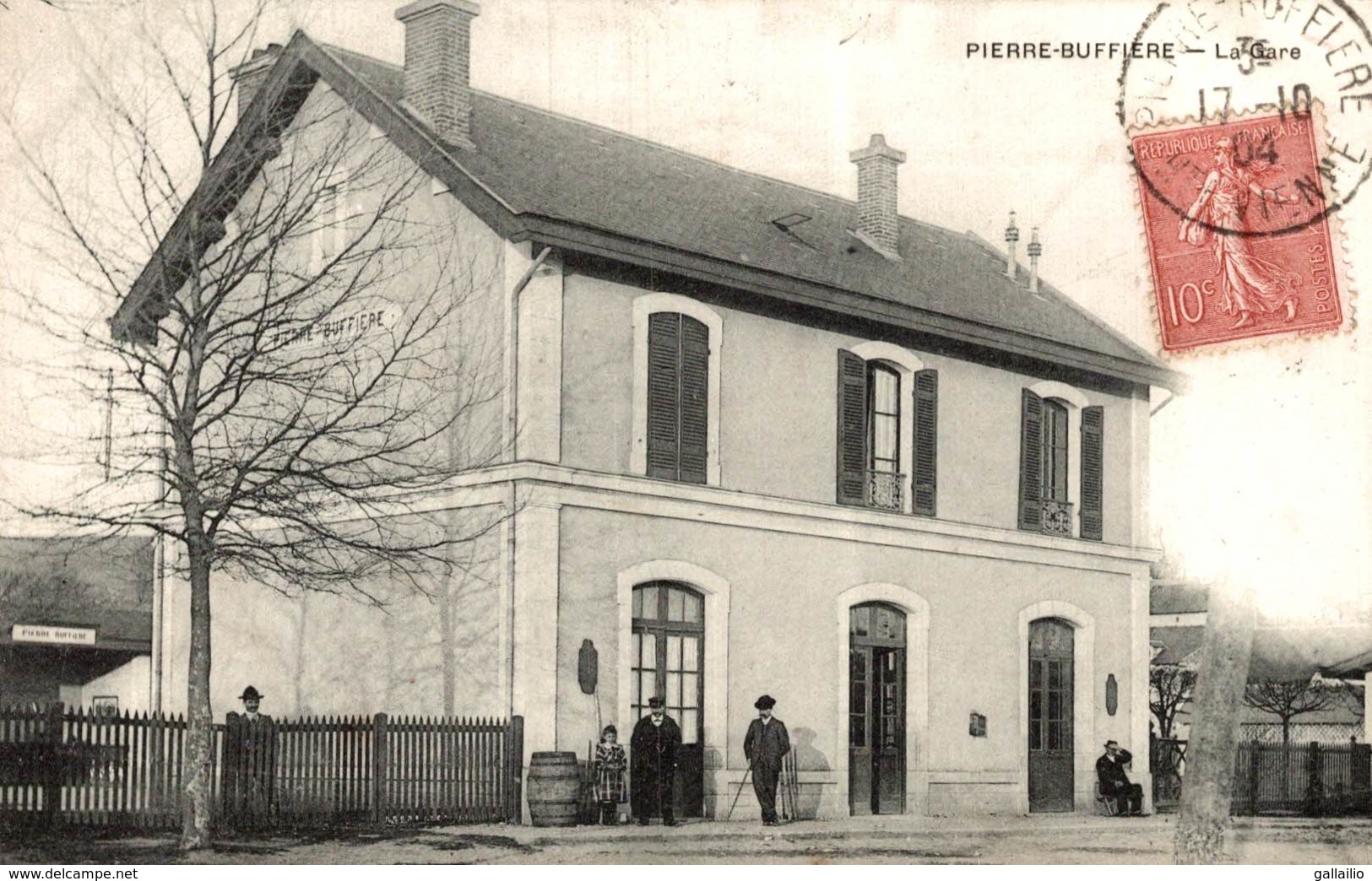 PIERRE BUFFIERE LA GARE - Pierre Buffiere