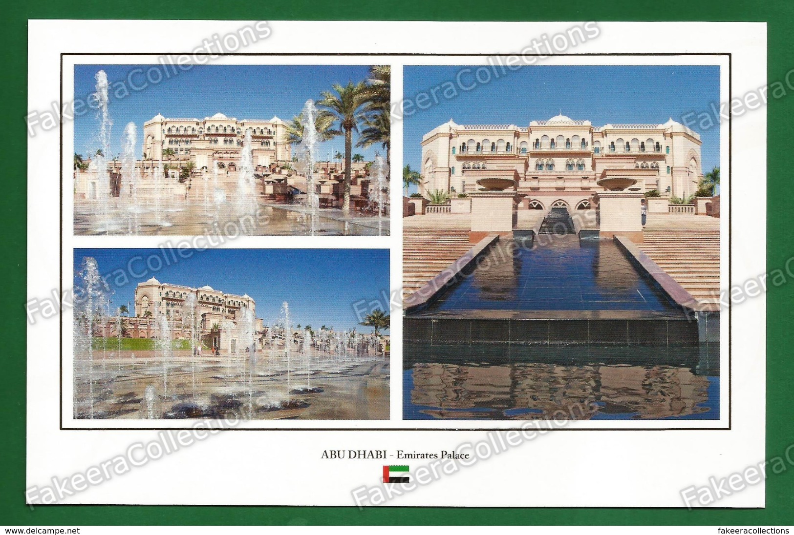 UNITED ARAB EMIRATES / UAE - ABU DHABI Emirates Palace - Postcard # 56 - Unused As Scan - Emirats Arabes Unis