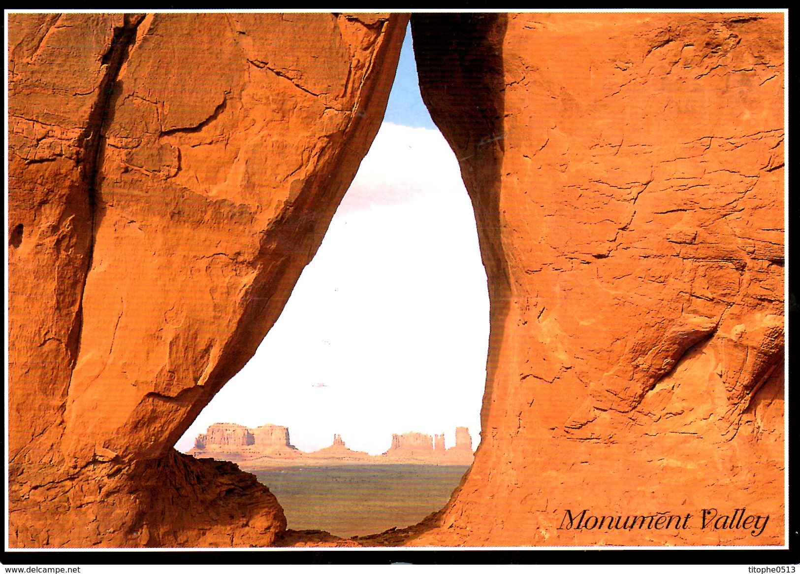 USA. Carte Postale écrite. Monument Valley. - Monument Valley
